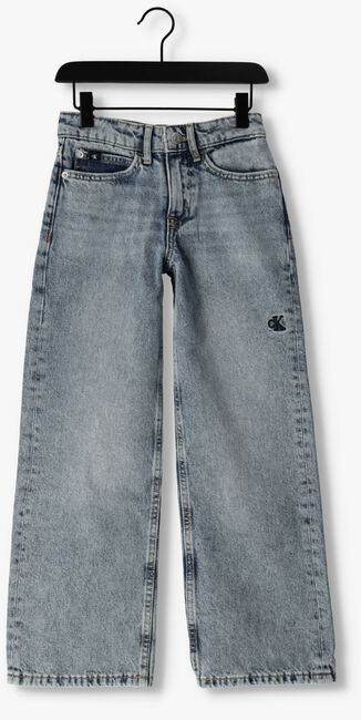 Blaue CALVIN KLEIN Wide jeans WIDE LEG HR LIGHT AUTH BLUE - large