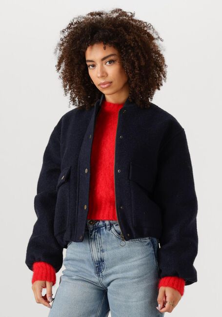 Schwarze BY-BAR Gilet MAGGIE WOOL JACKET - large