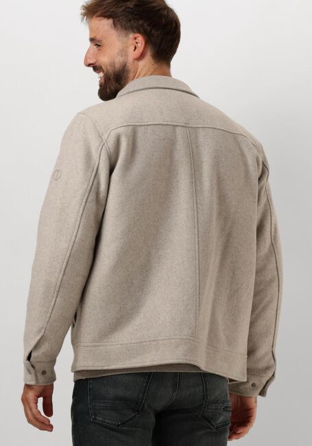 Beige DSTREZZED Jack COLTON WOOL JACKET - large