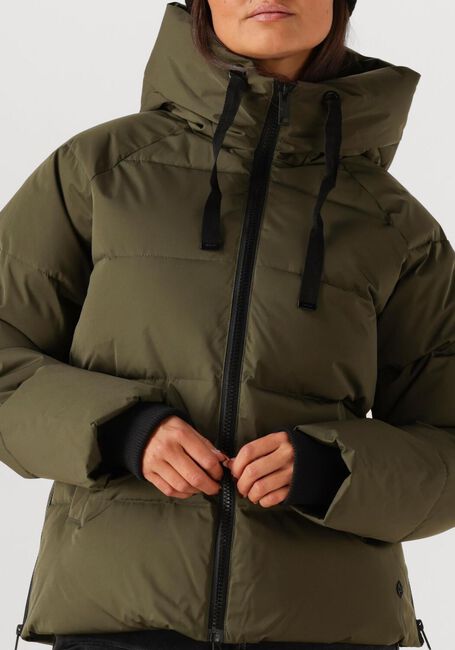 Grüne MSCH COPENHAGEN Wattierte Jack MSCHPAVINARIA SHORT JACKET - large