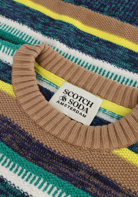 Mehrfarbige/Bunte SCOTCH & SODA Pullover YARN-DYED STRIPED PULLOVER - large