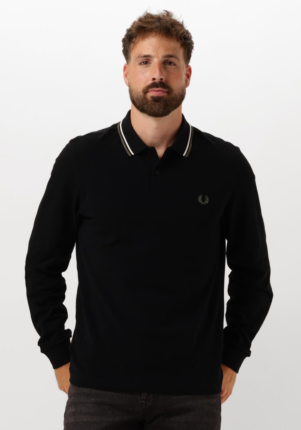 White fred perry polo sale outlet