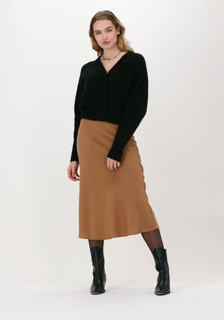 Schwarze SECOND FEMALE Strickjacke BROOK KNIT BOXY CARDIGAN - large