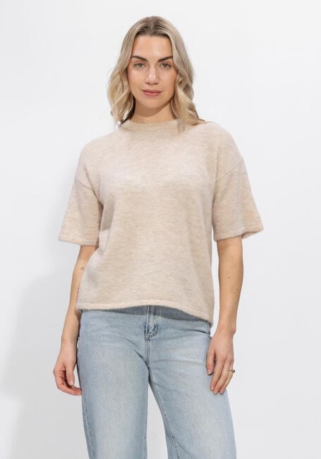 Sand SELECTED WOMEN Pullover SLFLULU 2/4 KNIT O-NECK - large