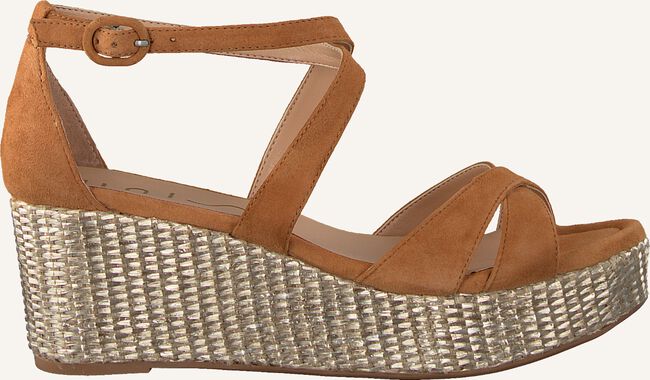 Cognacfarbene UNISA Flache Sandalen KACY Cognacfarbene UNISA Flache Sandalen KACY - large