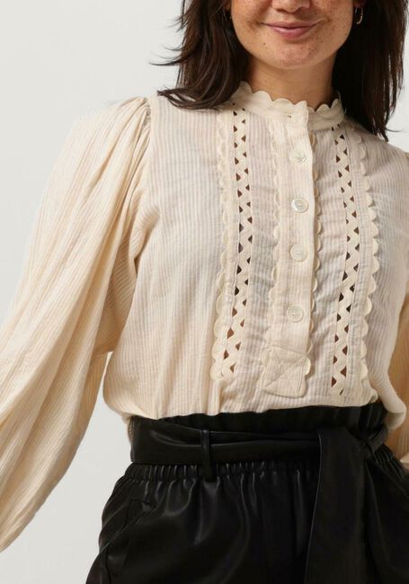 Ecru ANTIK BATIK Blusen AYA BLOUSE - large