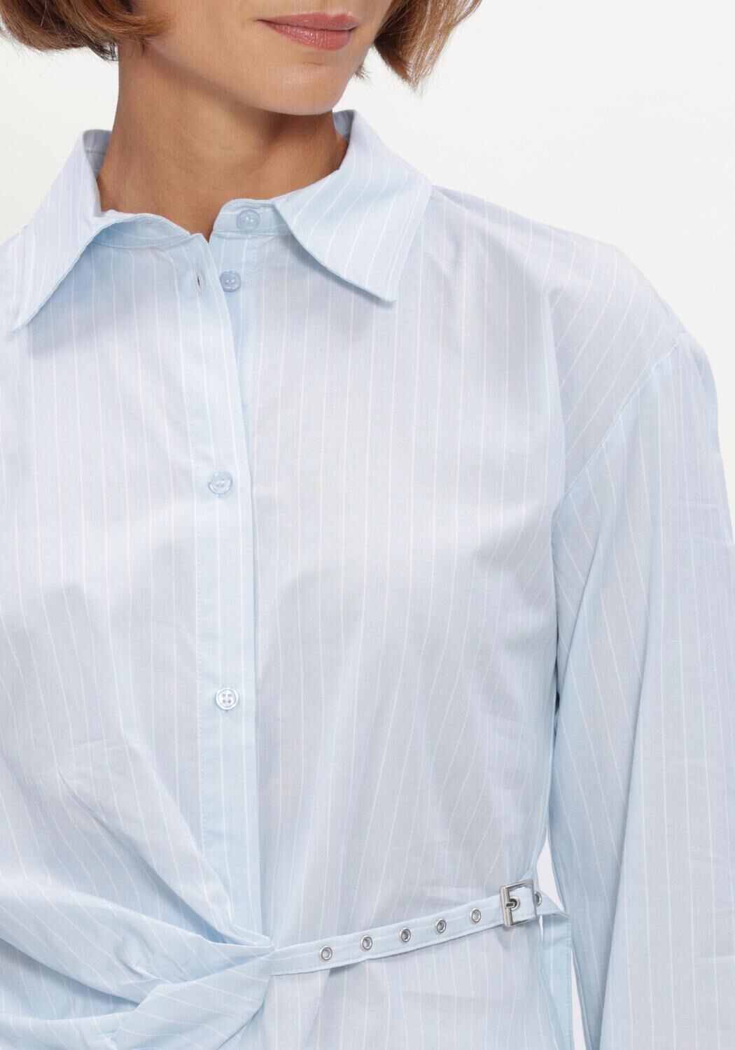 Hellblau MY ESSENTIAL WARDROBE Top MWBELLA BELT SHIRT - large