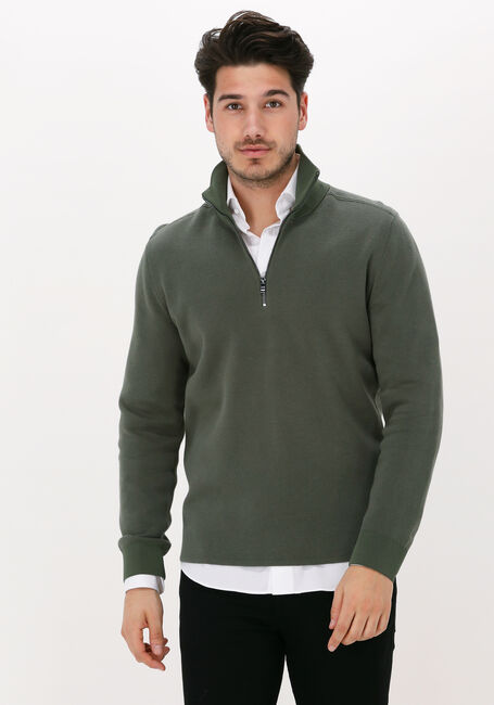 Dunkelgr&uuml;n BOSS Pullover UDON 10239324 - large