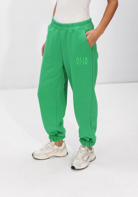 Gr&uuml;ne ALIX THE LABEL Jogginghose LADIES KNITTED ALIX SWEAT PANTS - large