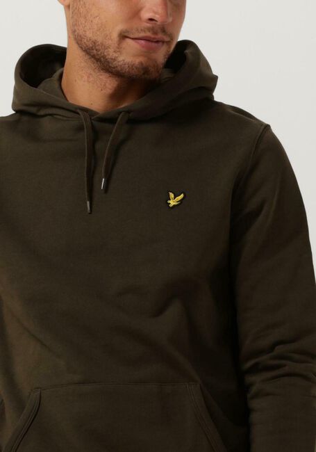 Grüne LYLE & SCOTT Pullover & Cardigans PULLOVER HOODIE - large