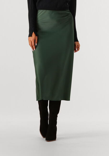 Dunkelgrün Y.A.S. Midirock YASPELLA HW MIDI SKIRT S. - large