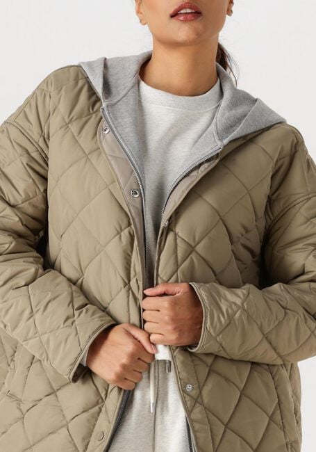 Khaki WITHBLACK Wattierte Jack WBLMILANA QUILTED JACKET - large