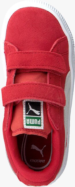 Rote PUMA Sneaker low SUEDE 2 STRAPS - large