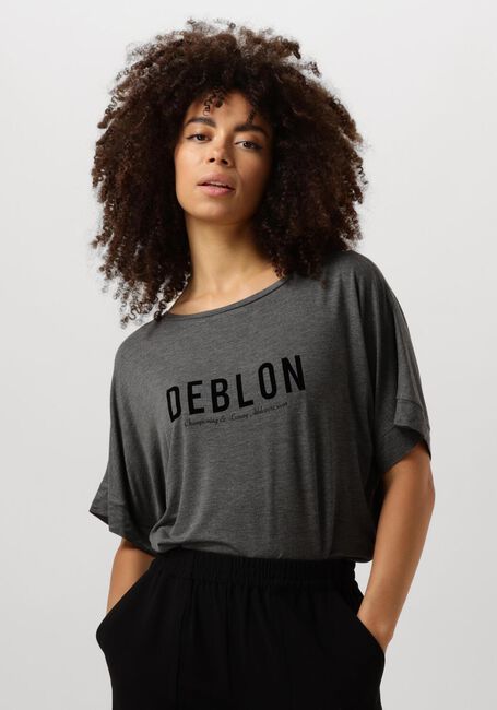Graue DEBLON SPORTS T-shirt VIOLA TOP SHORT SLEEVE - large