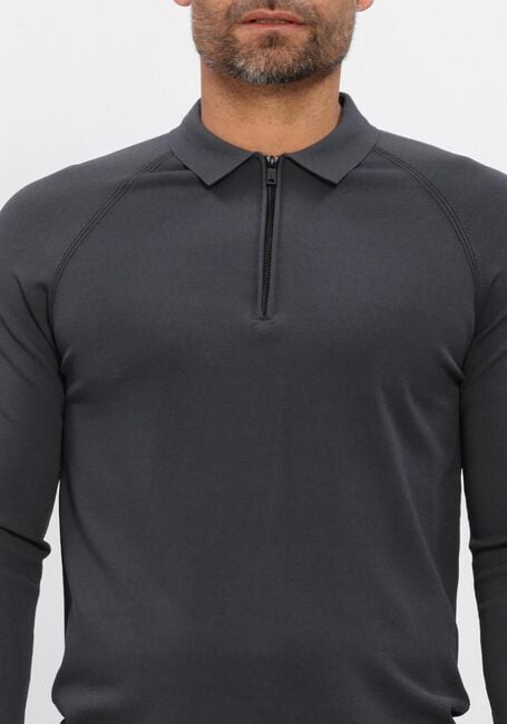 Dunkelgrau CAST IRON Polo-Shirt REGULAR FIT VISCOSE BLEND - large