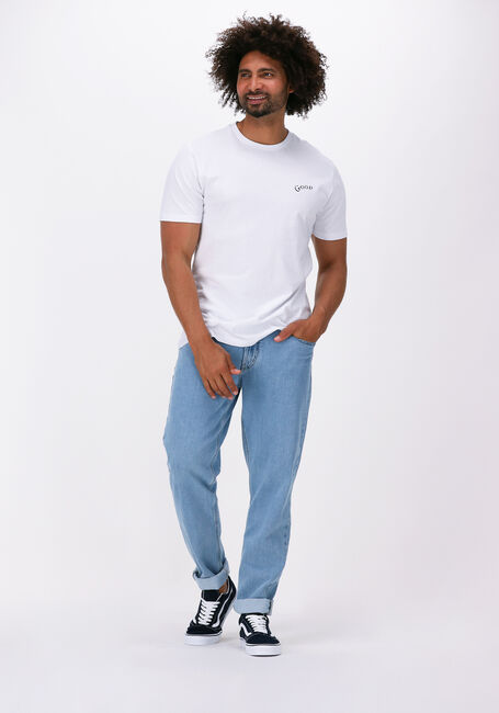 Weiße THE GOODPEOPLE T-shirt TEX - large