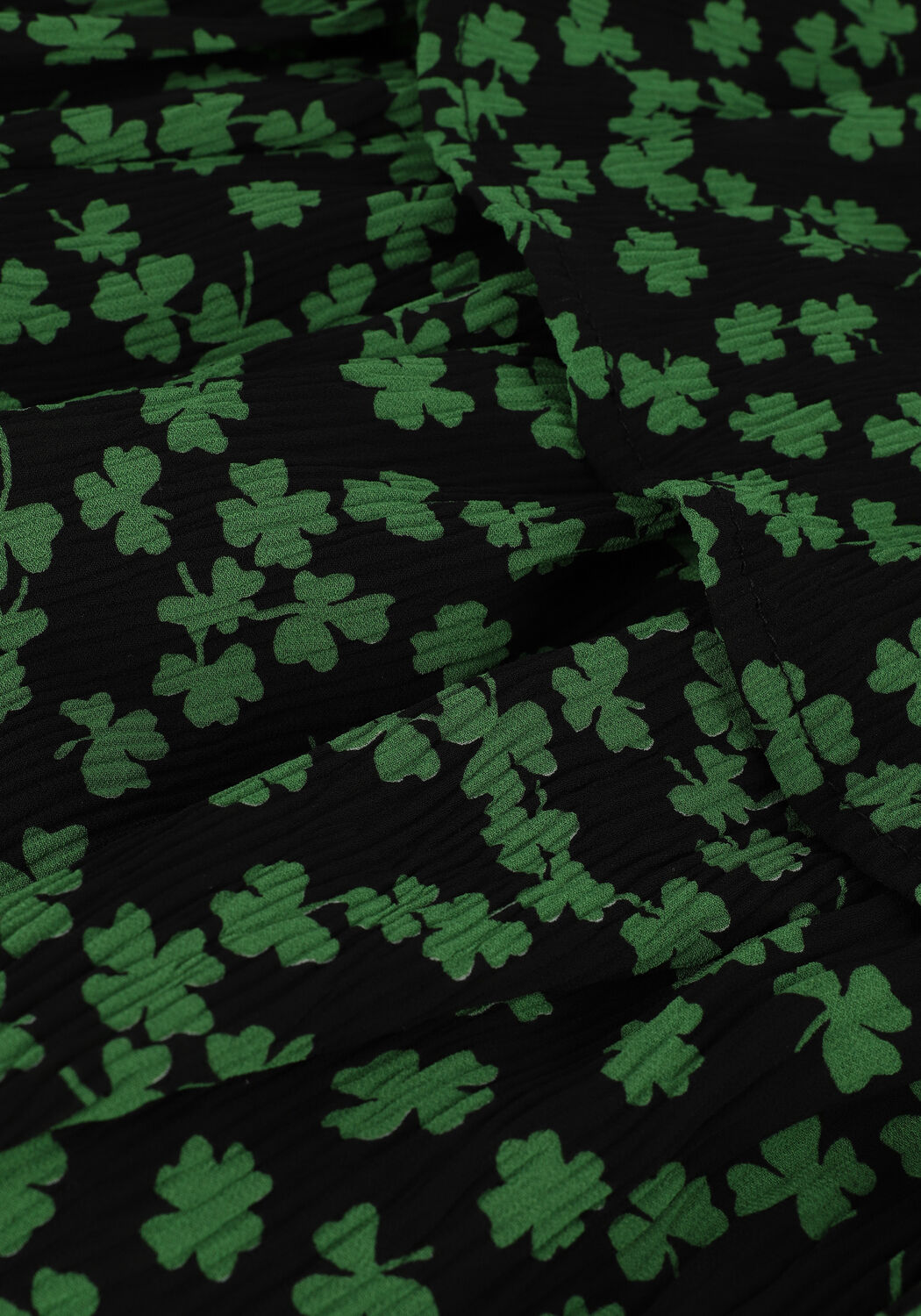 Gr&uuml;ne OBJECT Minikleid ALETTIA L/S SHORT DRESS - large