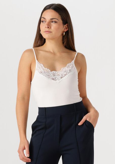 Weiße JANSEN AMSTERDAM Top V306 SINGLET - large