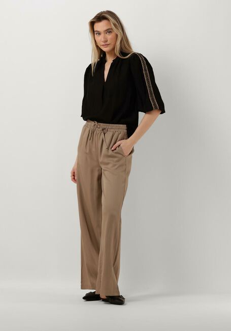 Schwarze NUKUS Blusen LENA BLOUSE TAPE - large