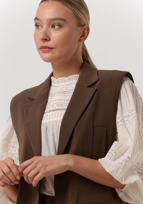 Braune OBJECT Gilet SANNI WAISTCOAT - large