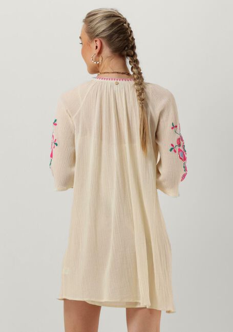 Creme ANTIK BATIK Minikleid MAGOO DRESS - large