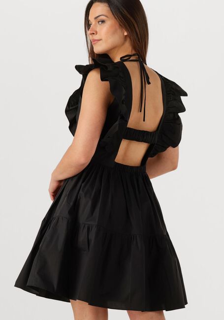 Schwarze SECOND FEMALE Minikleid ZANA DRESS - large