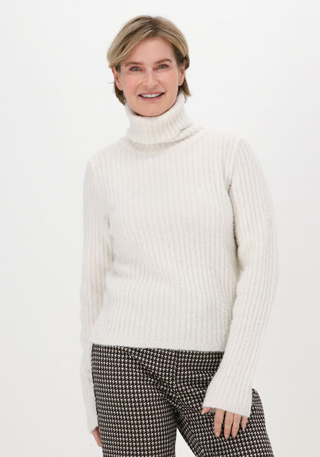 Ecru VANILIA Pullover HEAVY RIB COL - large