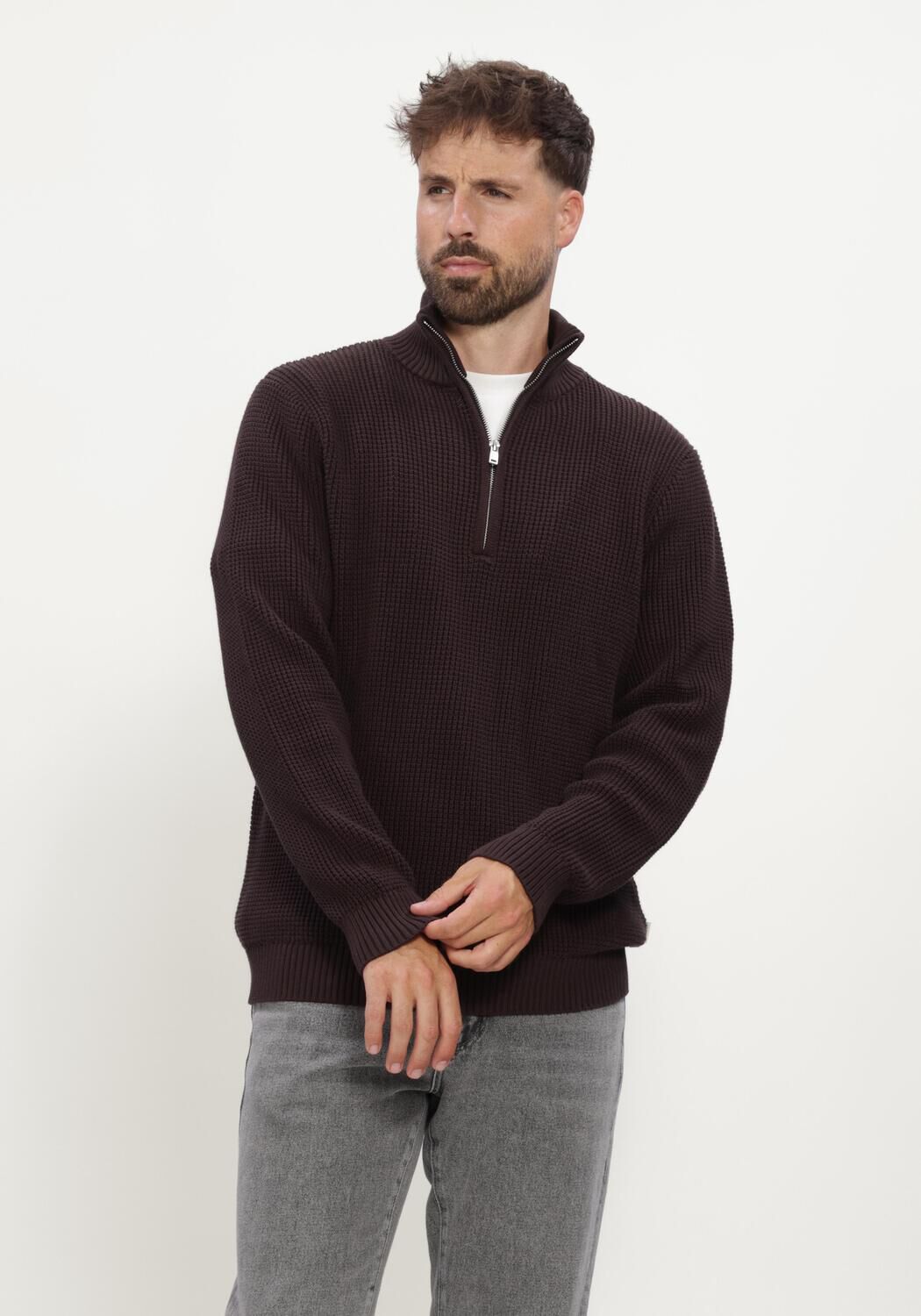 Braune MACE Pullover M-ATLAS - large