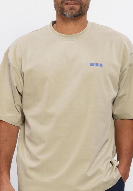 Sand WOODBIRD T-shirt WBBAINE LION TEE - large