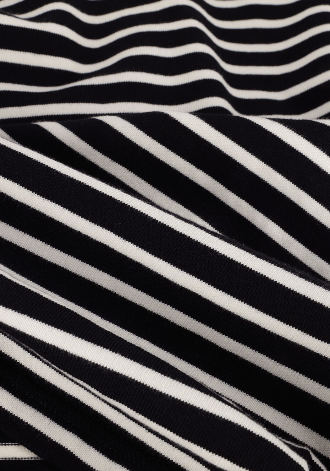 Schwarze PENN & INK Pullover SWEATER STRIPE - large