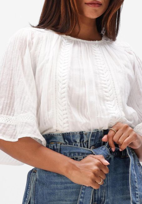 Wei&szlig;e SUNCOO Blusen LAURYNN - large