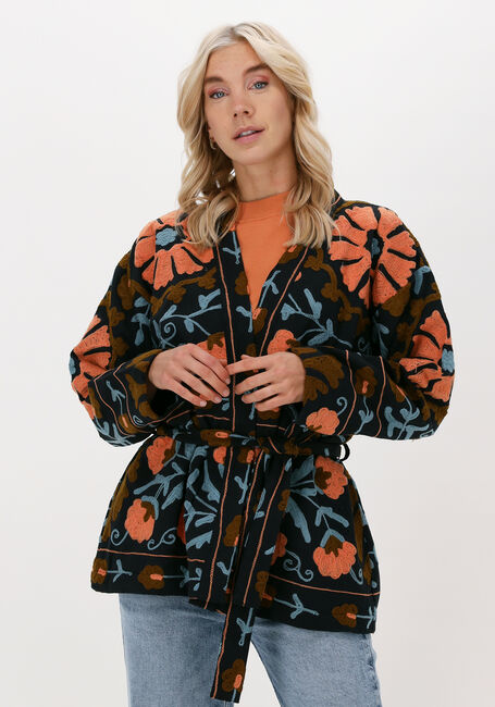 Schwarze SISSEL EDELBO Kimono MARLENE SUZANI JACKET - large