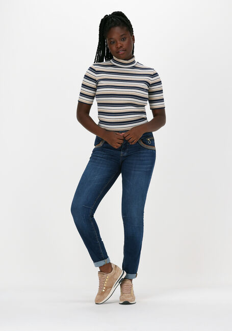 Blaue MOS MOSH Top JOELINA SS TURTLE NECK TEE - large