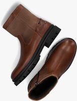 Cognacfarbene GAASTRA Ankle Boots BERING HGH ZIP TMB M - medium