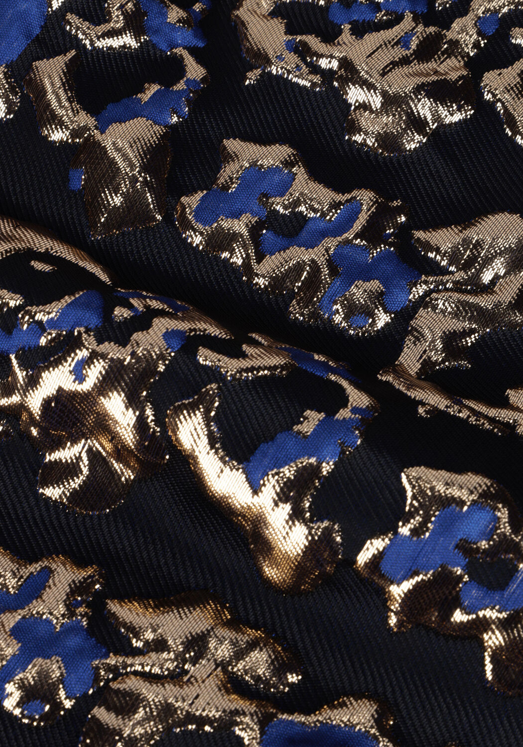 Goldfarbene Y.A.S. Minirock YASJACABLOCK HW MINI SKIRT - large