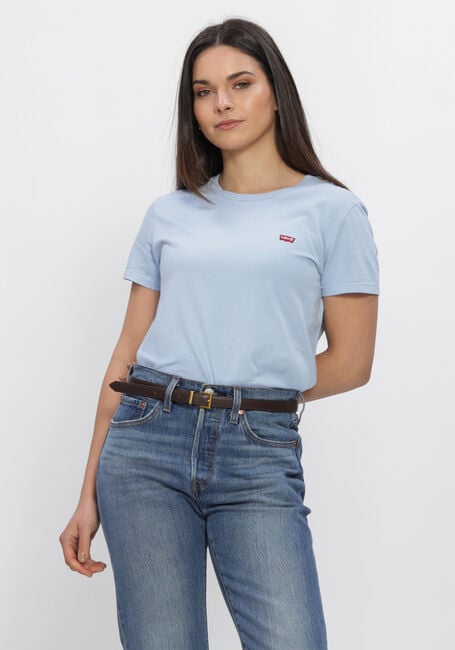 Blaue LEVI'S T-shirt PERFECT TEE COTTON - large