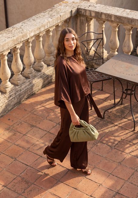 Braune SUMMUM Tops & T-shirts TOP HEAVY SILKY TOUCH - large
