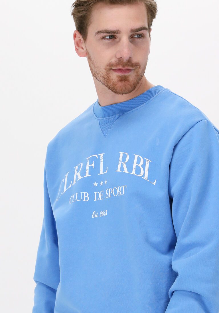 blaue colourful rebel sweatshirt washed basic sweat IV8324