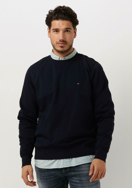 Dunkelblau TOMMY HILFIGER Sweatshirt FLAG LOGO SWEATSHIRT - large
