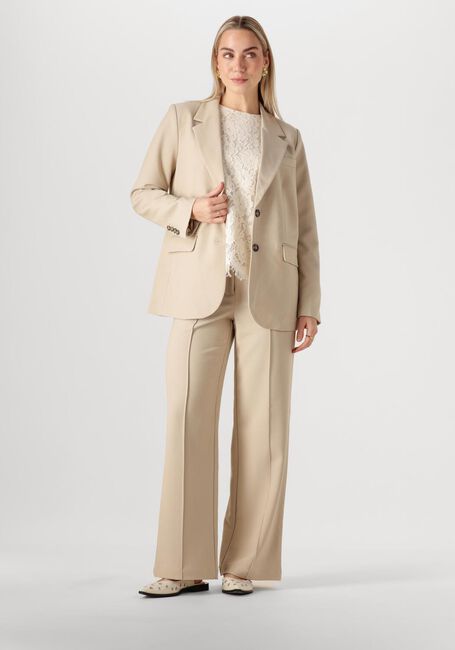 Beige Y.A.S. Hose YASREEMAJ HW PANT NOOS - large