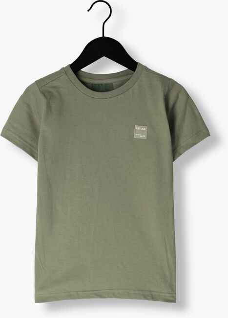 Grüne RETOUR T-shirt CHIEL - large