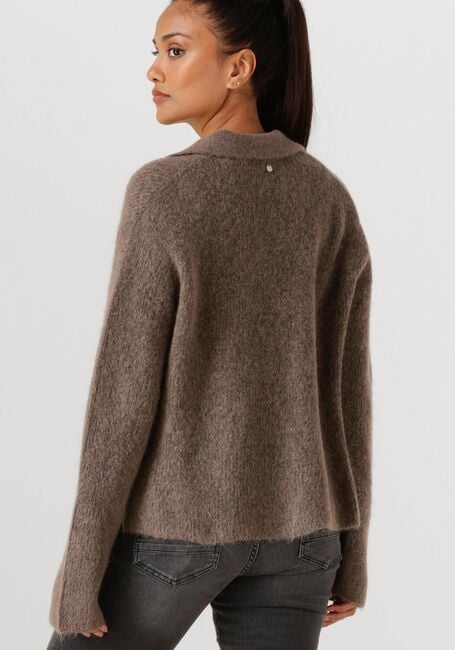 Braune MOS MOSH Pullover MMTHORA AIDY POLO KNIT - large