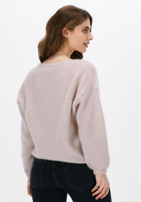 Beige AMERICAN DREAMS Pullover SILJA V NECK KNIT - large