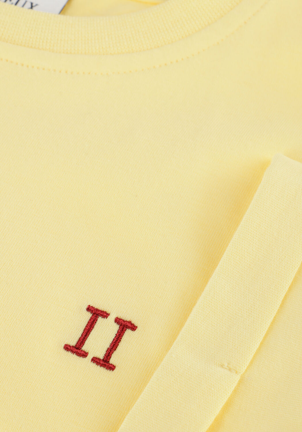 Gelbe LES DEUX T-shirt NORREGAARD CONTRAST T-SHIRT - large