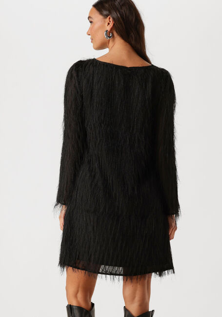 Schwarze Y.A.S. Minikleid YASDIA LS BOATNECK DRESS - large