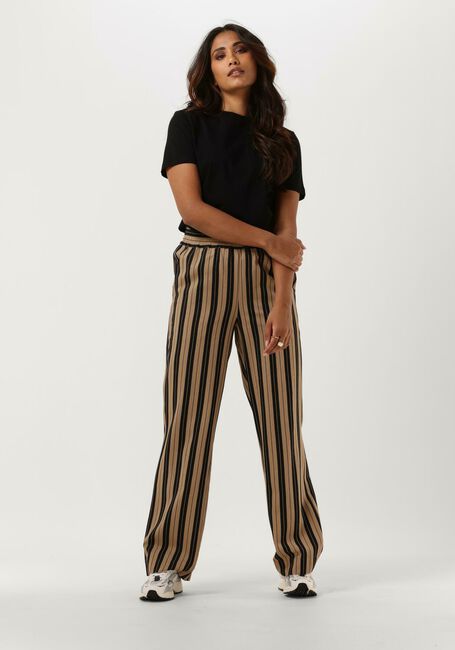 Camelfarbene RUBY TUESDAY Weite Hose MINAS STRAIGHT LEG PANTS - large