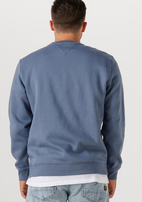 Blaue TOMMY JEANS Sweatshirt TJM REG S FLAG CREW EXT - large