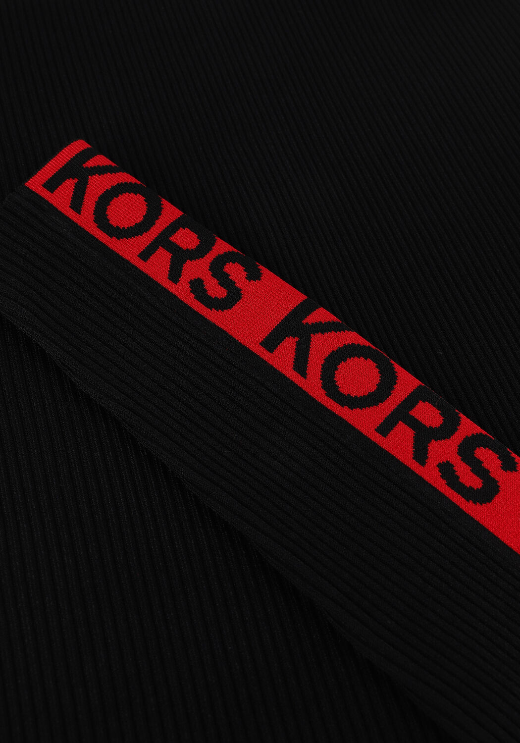 Schwarze MICHAEL KORS Minikleid ECO KORS TAPE MNK DRS - large