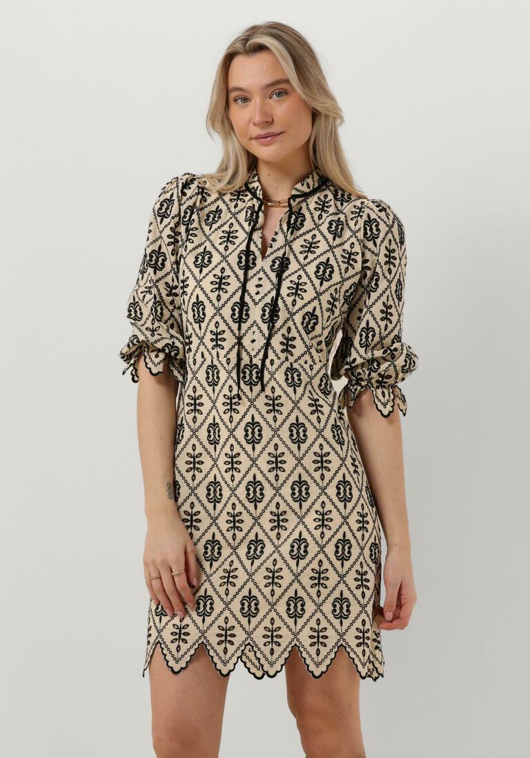 creme bruuns bazaar minikleid lantana abama dress