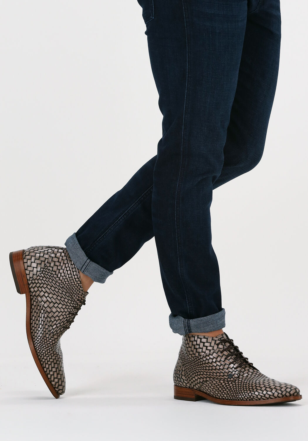 Taupe REHAB Business Schuhe BARRY BRICK - large